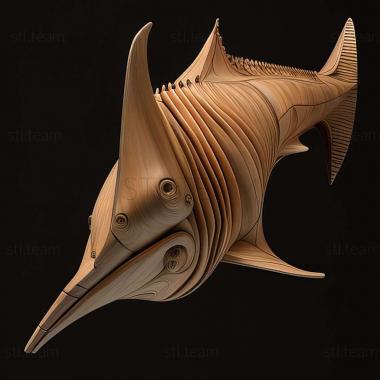 3D модель Plectorhinchus lineatus (STL)